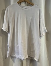 Vintage NIKE Short Sleeve White T Shirt L Large Made in USA