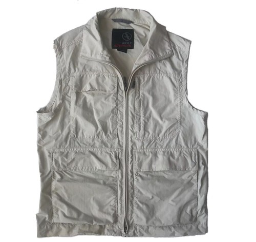 AIGLE Actimum Mens Khaki Fishing Vest 