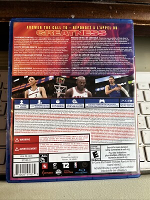 NBA 2K23 (PS4) game and case no instructions | eBay