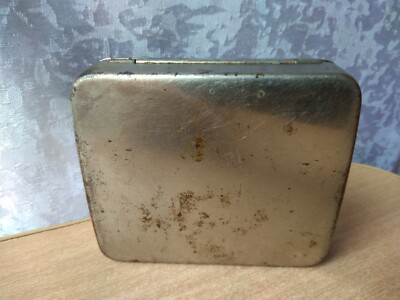 Vintage old cigarette rolling machine and cigarette case RARE METAL BOX  RAPID