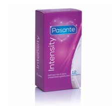 Pasante Intensity Ribs & Dots Kondome genoppt gerippt Stimulation beide Partner 