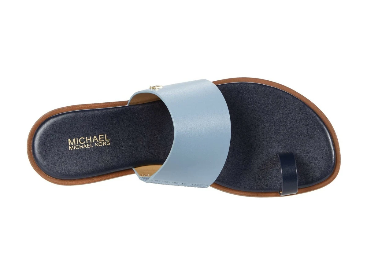 Michael kors cheap sandals blue