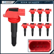ECCPP 8 Ignition Coils For 11-16 Porsche Panamera Cayenne 4.8L Panamera 3.6L