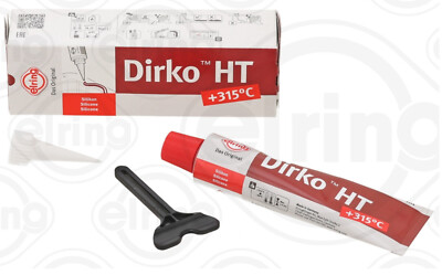 ELRING Spezial Silikon Dichtmasse Dichtungsmasse Dirko HT Rot 70ml 705.708 