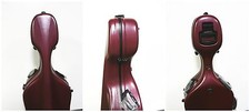 NEW EASTMAN CL-18P FIBERGLASS CELLO HARD CASE, 4/4 SIZE ,CHOOSE COLOR