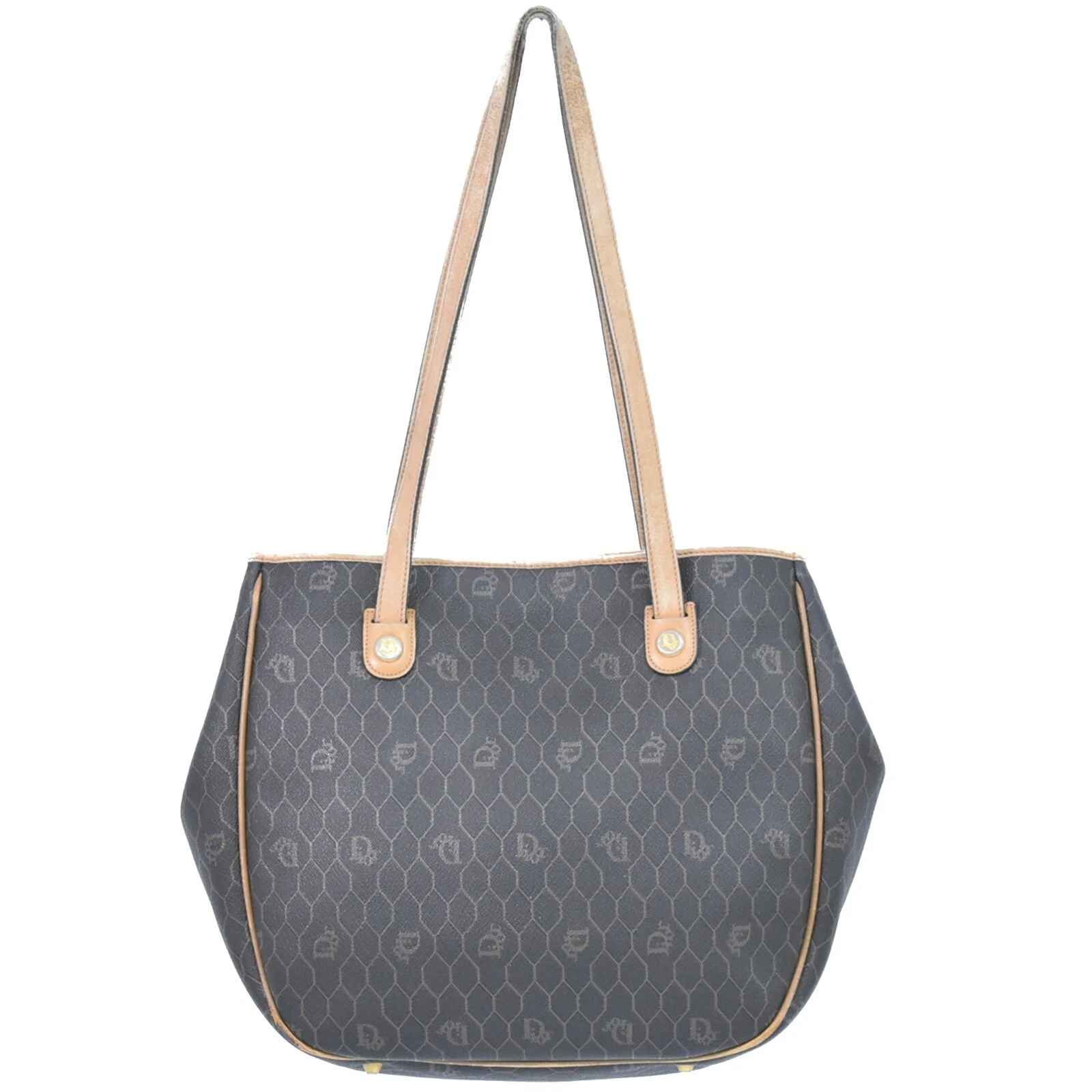 Sac bandoulière fourre tout PVC nid d'abeille Christian Dior