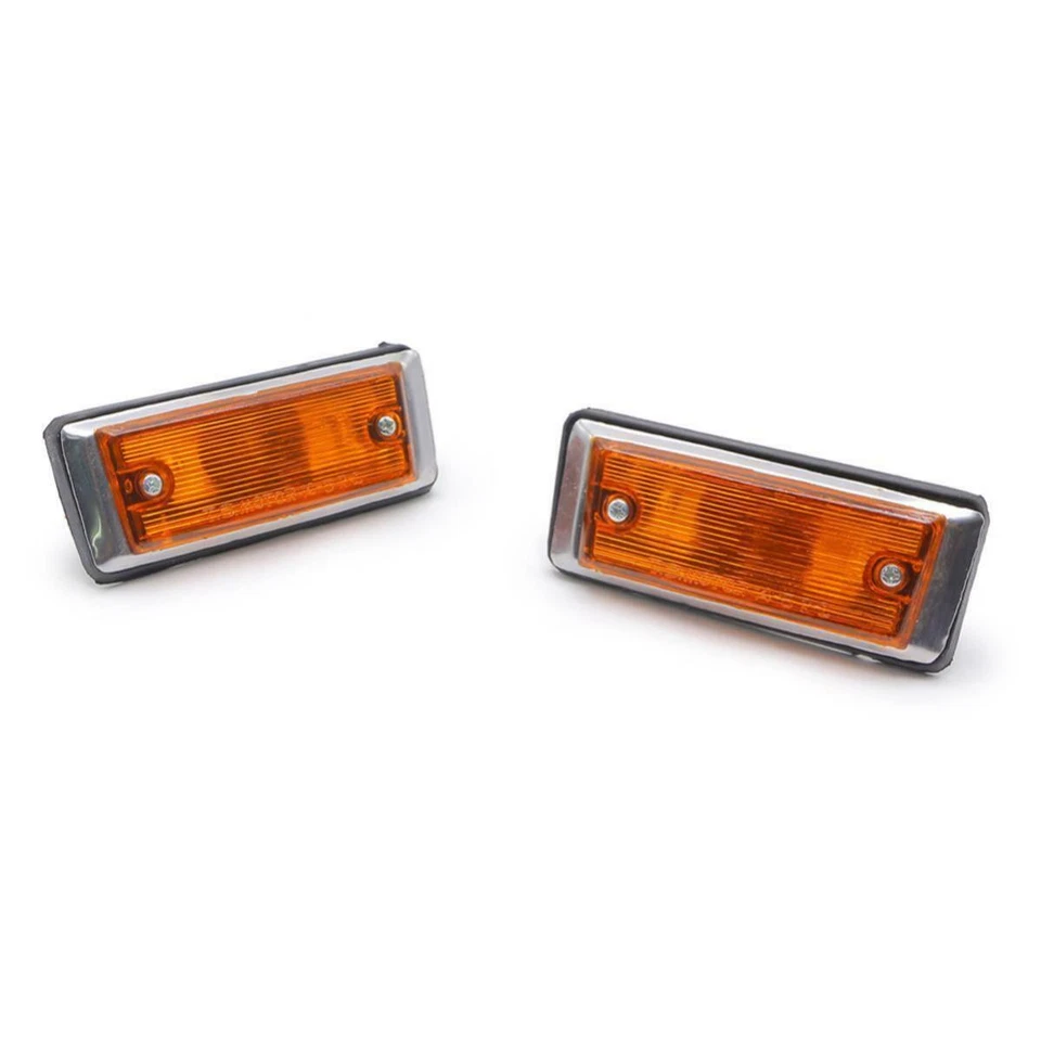 Set Orange Turn Signal Side Marker Light Lamp For Toyota Hilux RN20 RN25 1975 Foto 2 de 4