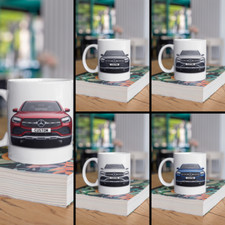 Personalised Mercedes GLC 300d 4MATIC AMG Coffee Mug Gift - Choice Colour
