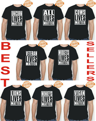 LIVES MATTER / ALL / VEGAN / VEGAN / VETERAN / LÖWEN / Diverses / Unisex T-Shirt / S-XXL