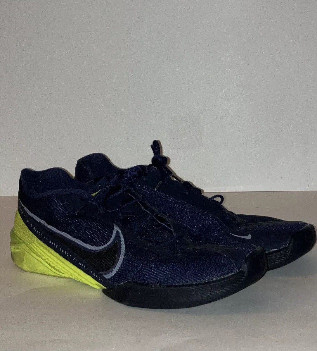 Black React Metcon Unisex Nike React Metcon Turbo Black Neon Green