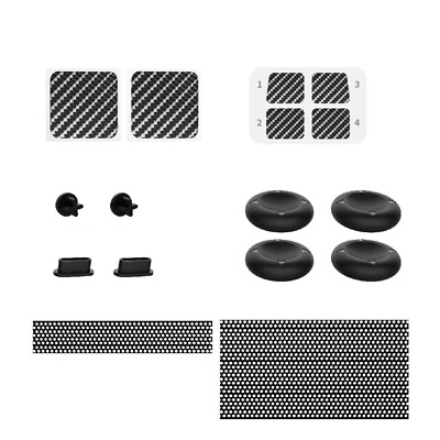 For Steam Deck Console Silicone Dust Plug Button Pad Sticker Joystick Rocker Cap