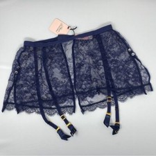 Agent Provocateur Annoushka Navy Suspender AP2 Small NWT