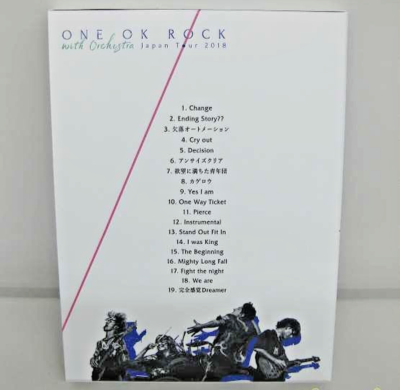 ONE OK ROCK with Orchestra Japan Tour 2018 Blu-ray J-Rock AZXS