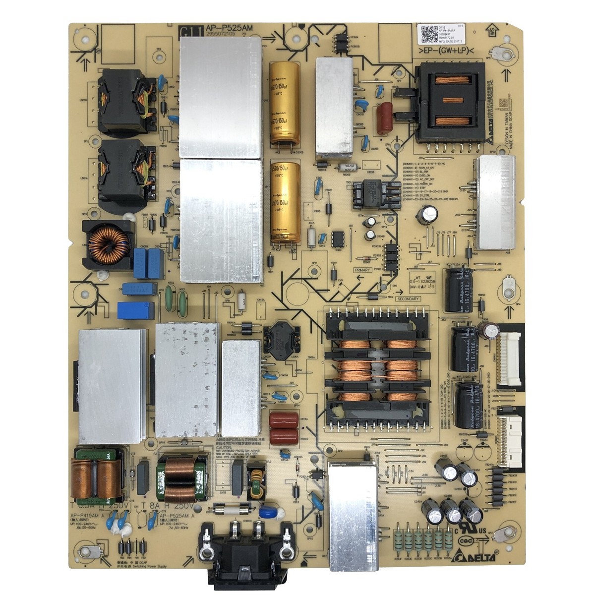 PLATINE D'ALIMENTATION SONY - 100442442 / AP-P484BMB - KD-75X85K - Testé 100% OK EUR 59,99 - FR