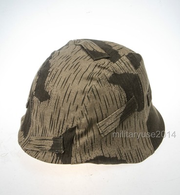 WWII German Military M35 M40 Helmet Cover Swamp Camouflage Cover Cloth