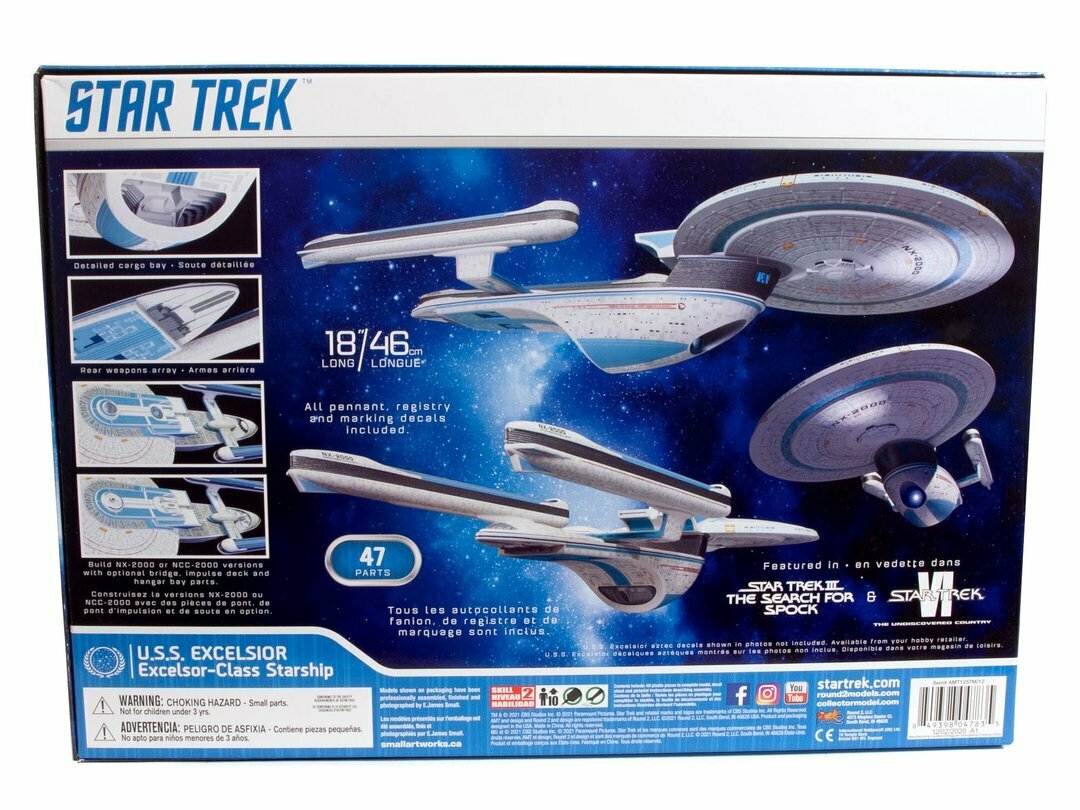 「スタートレック」U S S エクセルシオールNCC-2000／プレイメイツ社製 51VKj8Zdd4L._AC_SY200_QL15_.jpg