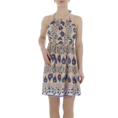Damen  Kleid 9624 Ital-design In Beige