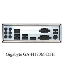 Shield I/O IO For Gigabyte GA-H170M-D3H Rear Baffle Backplate Motherboard NEW