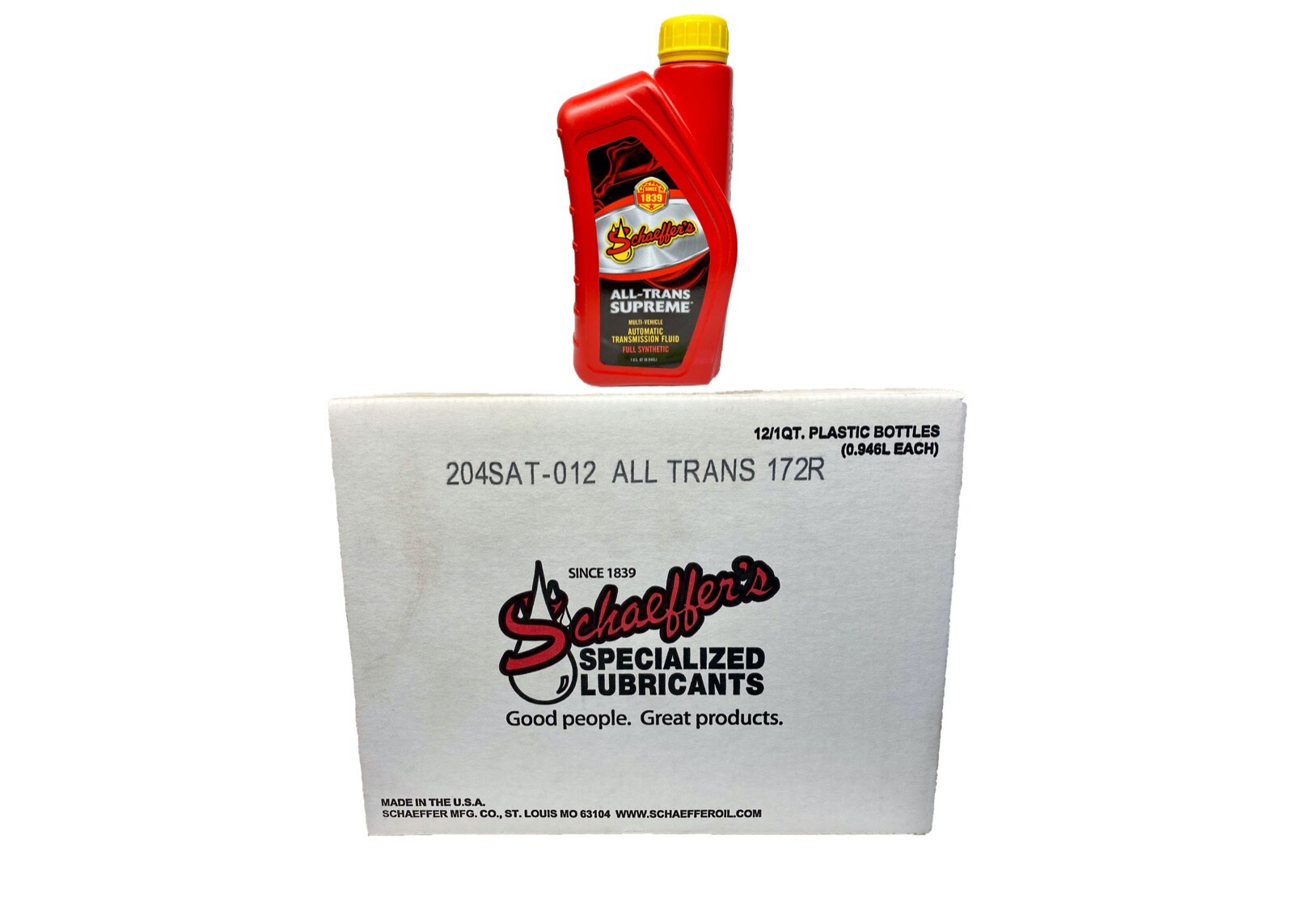 Schaeffer's AllTrans Supreme MultiVehicle Auto Trans Fluid (12 Quarts