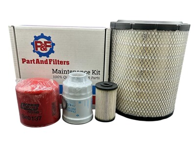 #ad Pamp;F Filter Kit For Isuzu Diesel NPR HD NQR NRR 4HK1 2016 2018 $158.50