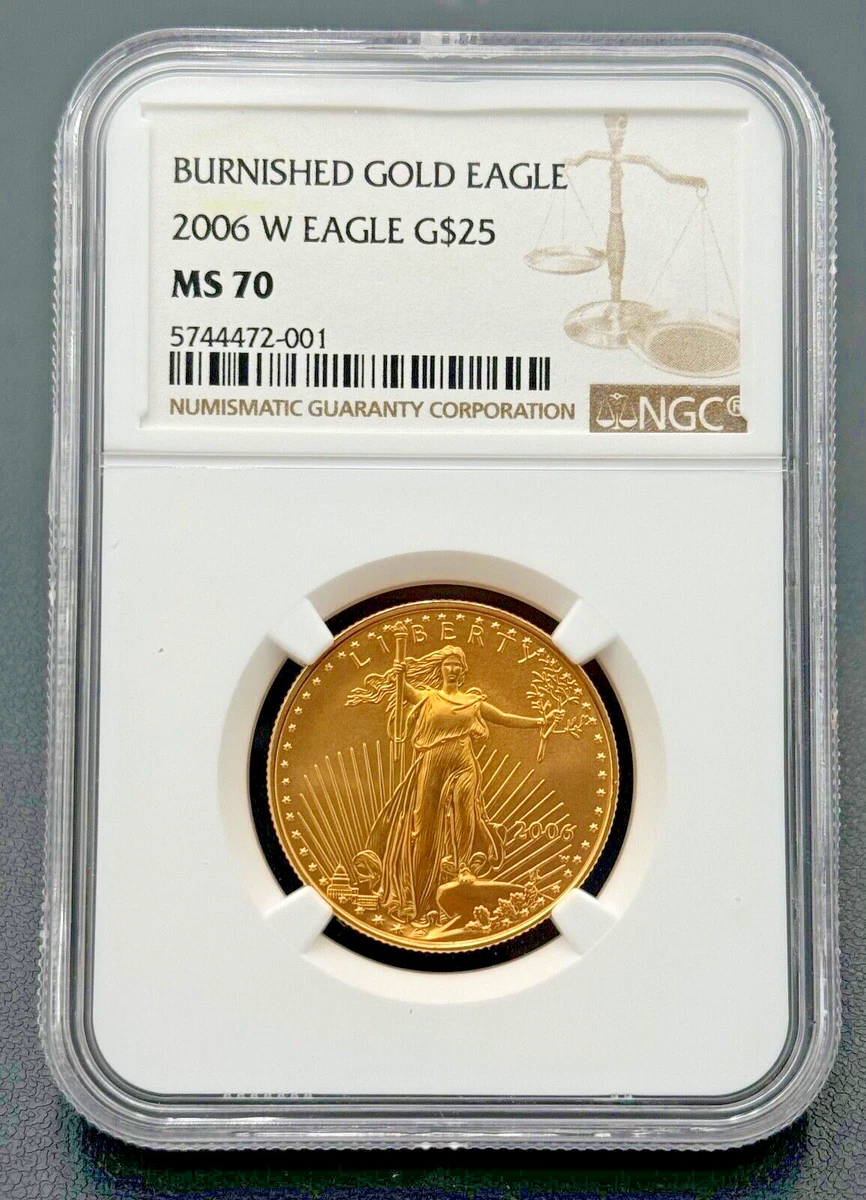 American Eagle MS 70 Graded 2006 Gold Bullion Coins for sale | eBay