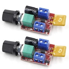 PWM dc motor speed controller 3v 35v 5a led dimmer 2 pcs