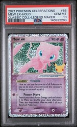 Mew ex 88/92 Celebrations: Classic Collection