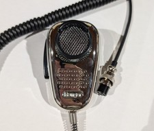 Ranger SRA-198NC Chrome Edition Noise Canceling CB Radio Microphone 4-pin