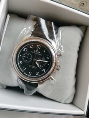 【WRMTN】 Timex Waterbury Metropolitan Chronograph 41 mm coin-edge bezel