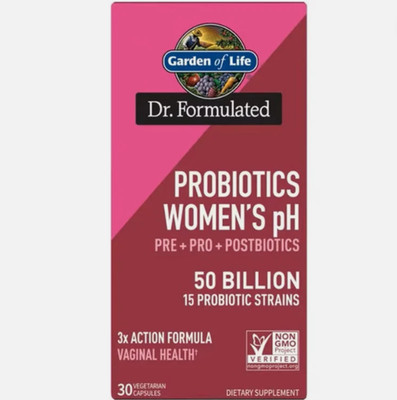 Garden of Life Dr. Formulated Probiotics Women's PH 50 Billion (30 Capsules)