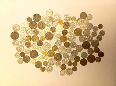 Lot UdSSR Sowjetische Münzen 1960-1991 Kopeken gemischt Bulk CCCP Vintage 100 Münzen