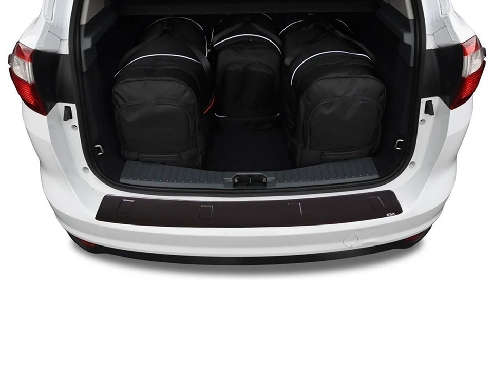 Protezione Paraurti Posteriore (Stuoia ABS) Per FORD C-MAX II 2010-SU - Immagine 2 di 4