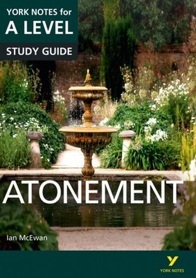 ATONEMENT YORK NOTES FOR ALEVEL by Anne Rooney Limp / Vinyl Self Help Business