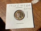 1940 D Lincoln Cent Penny - M S Condition