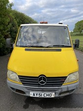Mercedes Sprinter Recovery Truck. Spares Or Repair.