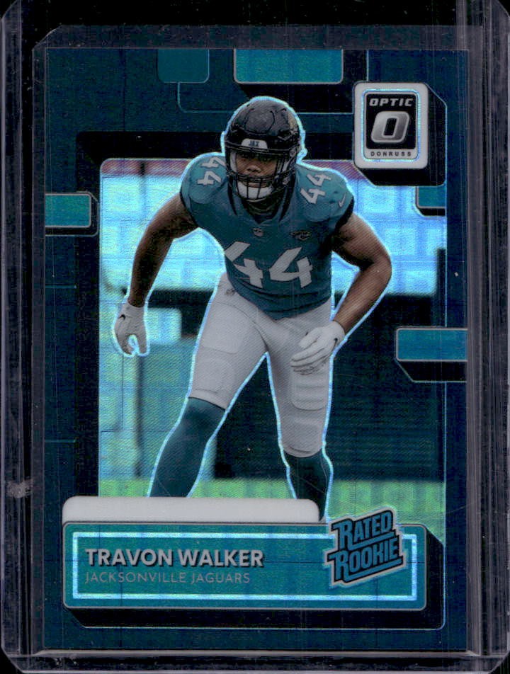 2022 Donruss Travon Walker Optic Rated Rookie Preview Black Pandora RC #6/25