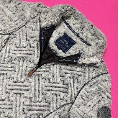 Simply Southern Sherpa Fleece Fluffy 1/4 Zip Jacket Women s Size Small