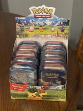 Pok mon TCG Ascended Heroes - Mini Tins Display Case In Hand Sealed Fast Ship
