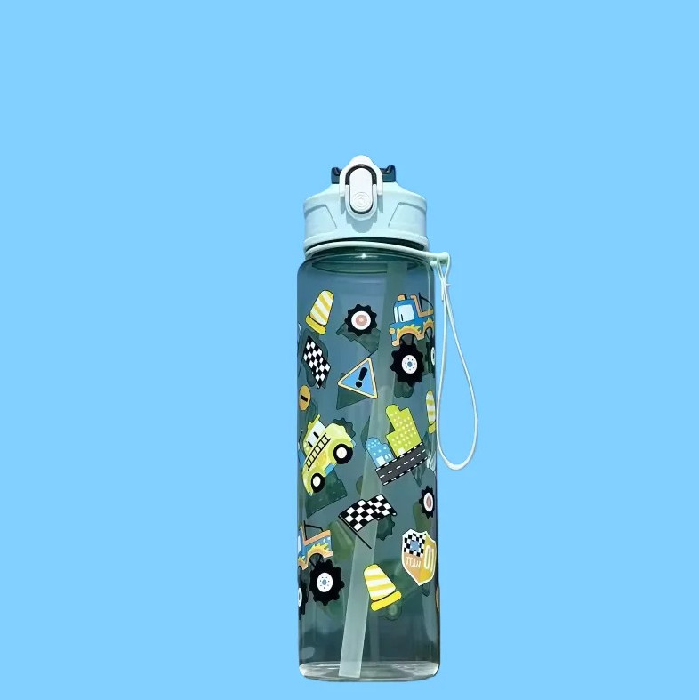 800ml / 27oz Large Capacity Sports Water Bottle &ndash; Leak-Proof Drinking Cup