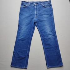 Levis Action Jeans Gold Tab Mens 40x30 Blue Denim Straight Leg Vintage 90s USA