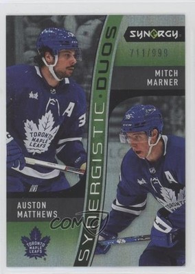 2023 Synergy Synergistic Duos Star-Star 711/999 Auston Matthews Mitch Marner y1s
