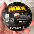 The Incredible Hulk Ultimate Destruction (Sony PlayStation 2 PS2, 2005) Disc Onl