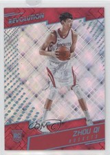 2017-18 Panini Revolution Rookies Cosmic 82/100 Zhou Qi #138 0c3