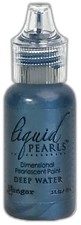 Ranger Liquid Pearls Dimensional Pearlescent Paint .5oz-Deep Water