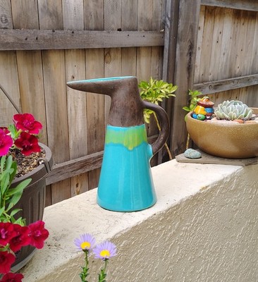 MCM Vintage 'SEA BIRD' Pitcher Jaru California Pottery Edmund Ronaky
