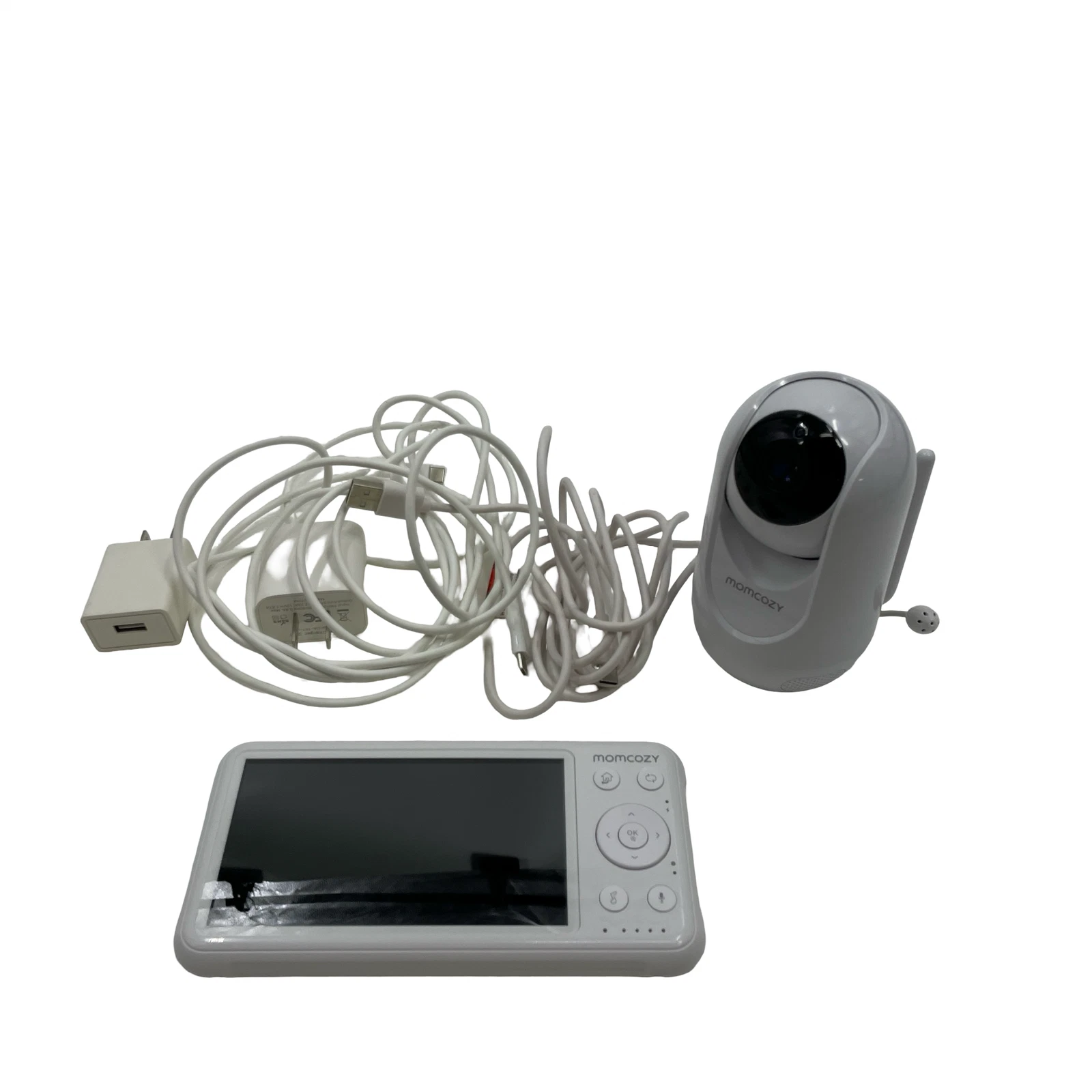 Momcozy Video Baby Monitor BM01 White 1080P Full HD #UMP7876 (AR)