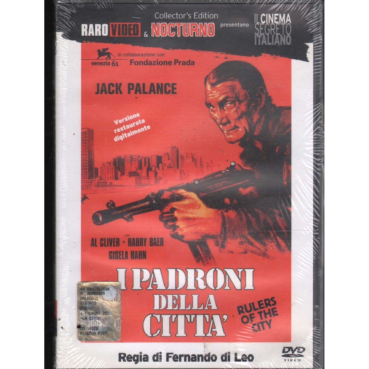 I Padroni Della Città DVD Fernando Di Leo Universal -16320 Sealed
