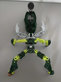 LEGO BIONICLE: Visorak Keelerak (8746) W/ Green Spinner, Color-swap Foot