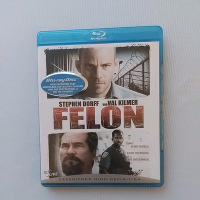 Felon Blu-ray Top-Zustand Val Kilmer 1. Hand Deutsch Englisch 