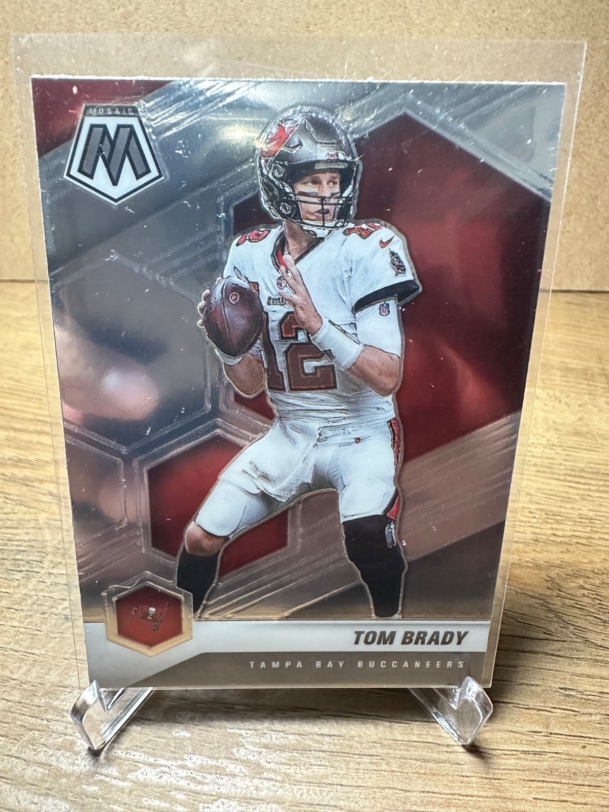 Tom Brady Mosaic Prizm 2021 #186